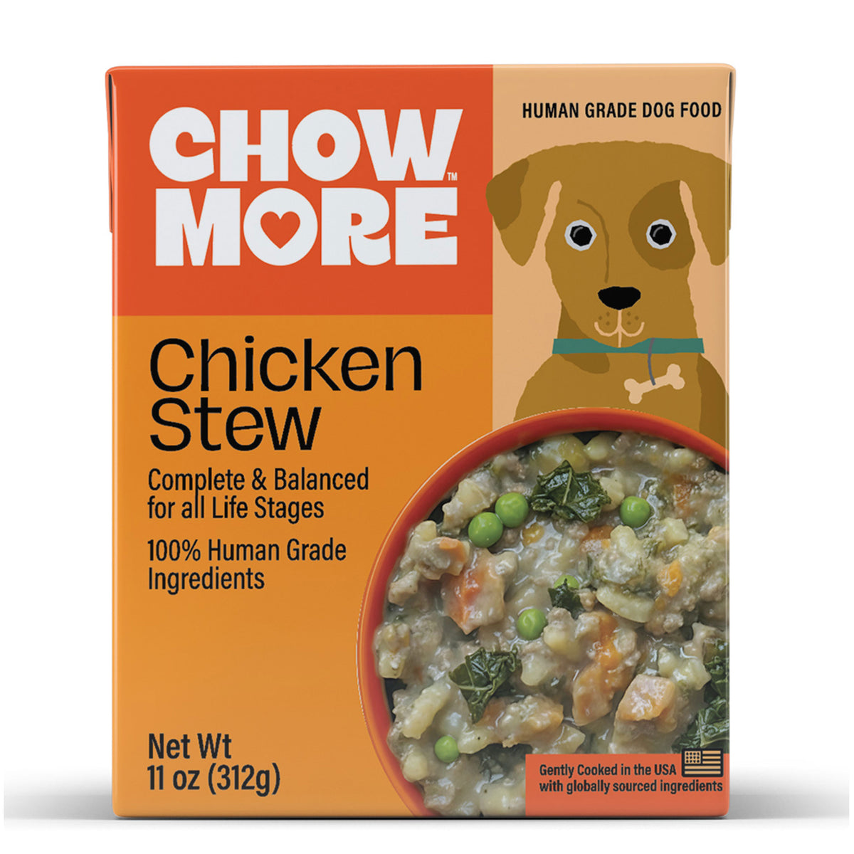 ChowMore Human-Grade Gently Cooked Dog Food Stew