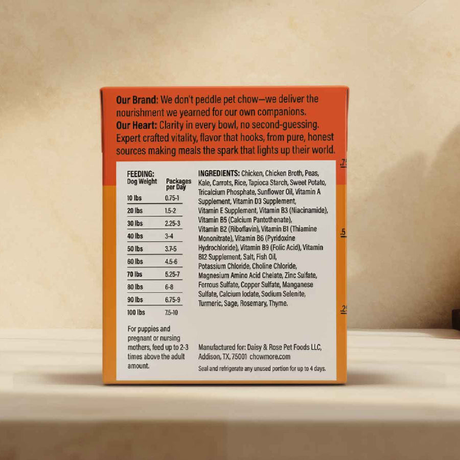 ChowMore Human-Grade Gently Cooked Dog Food Stew