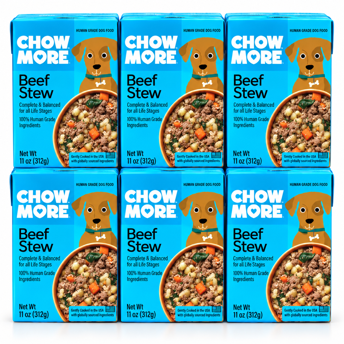ChowMore Human-Grade Gently Cooked Dog Food Stew